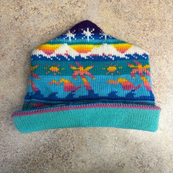 Vintage Flanders Design beanie winter hat - Picture 3 of 5